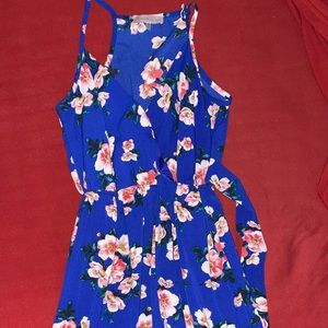 Slightly used long slit dress